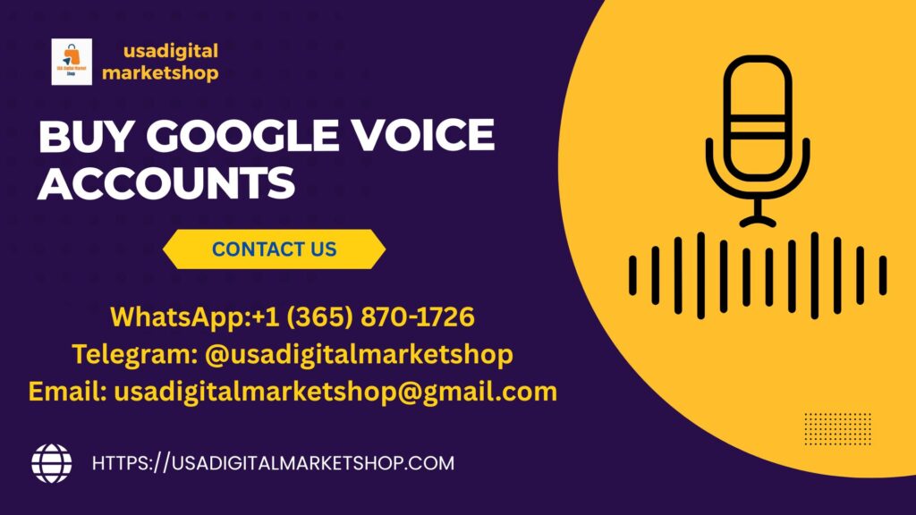Buy Google Voice Accounts